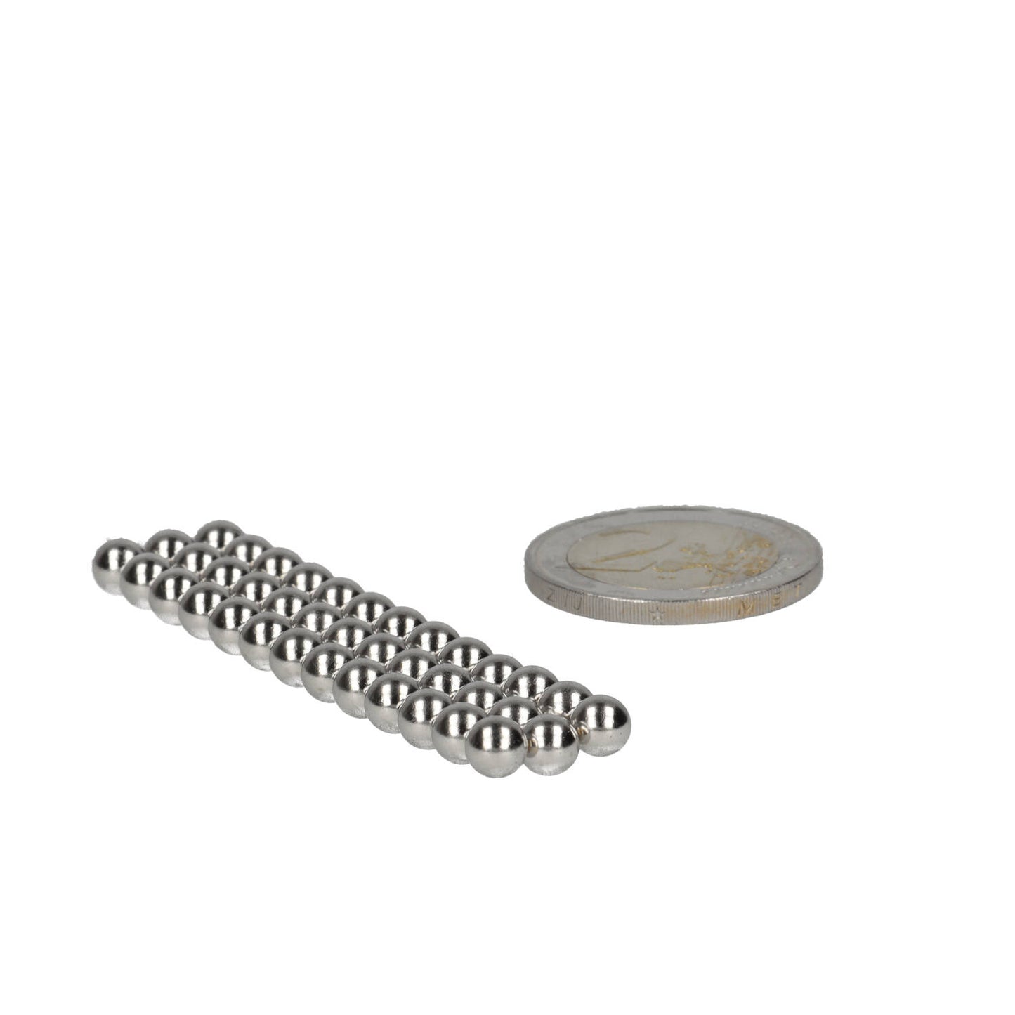 Neodymium Kogelmagneet Ø5 mm N48 NiCuNi