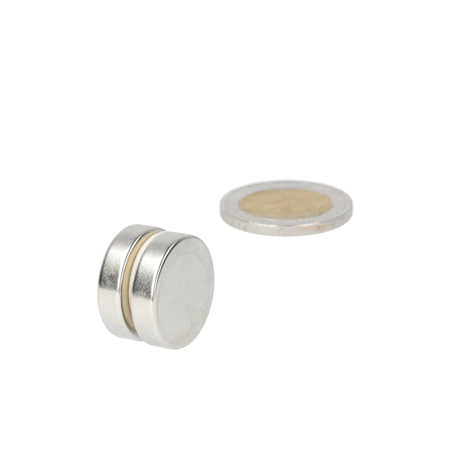 Neodymium Schijfmagneet Ø20 x 5 mm N35 NiCuNi