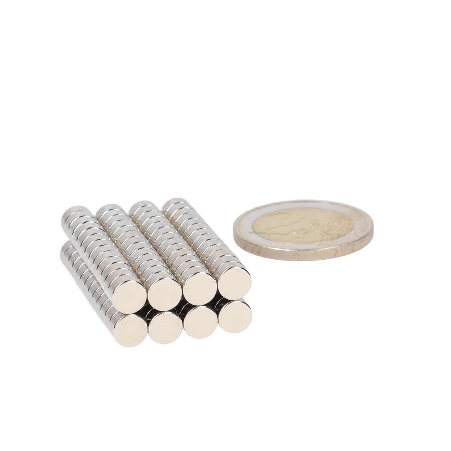 Neodymium Schijfmagneet Ø6 x 3 mm N50 NiCuNi