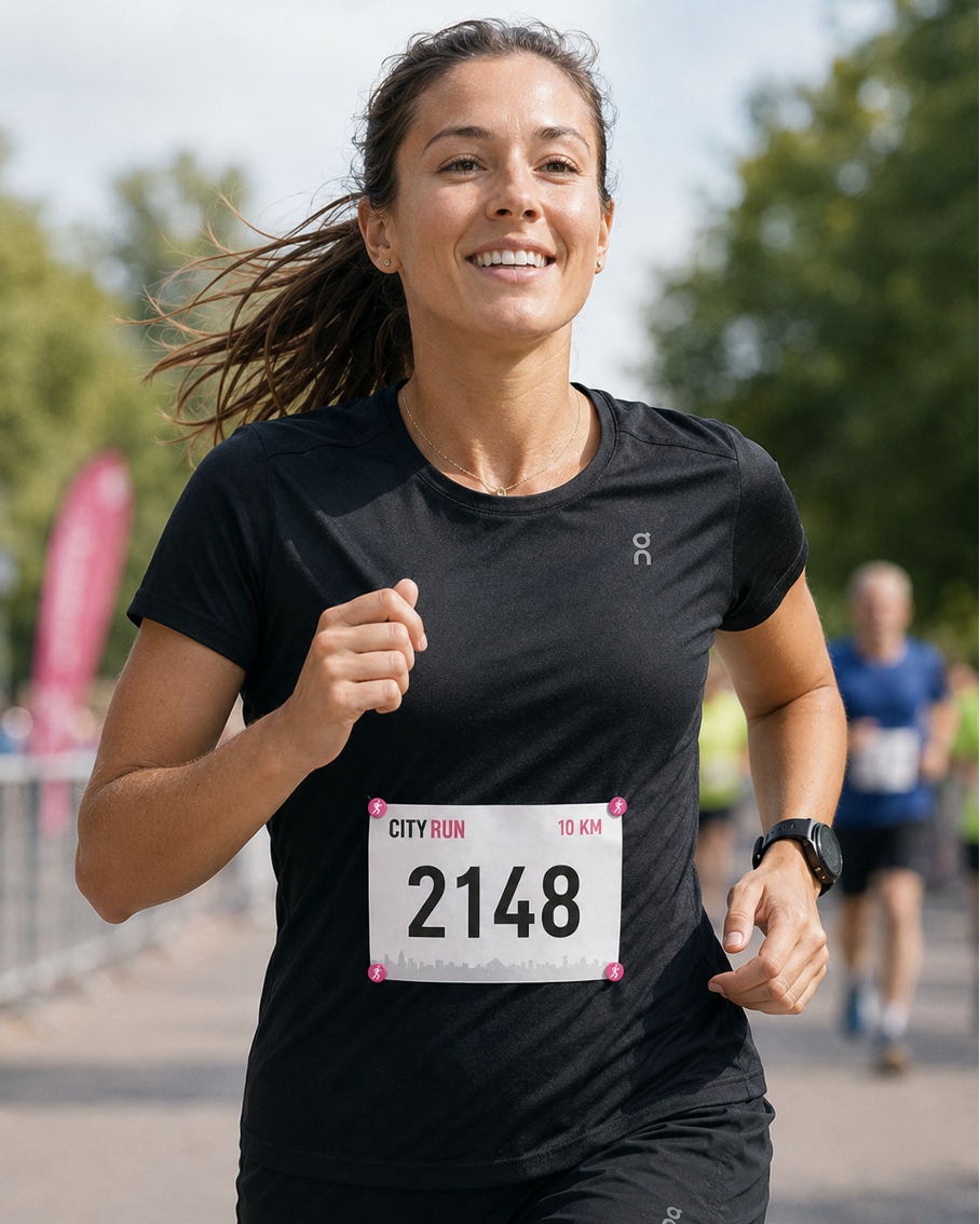 Startnummermagneten voor Hardlopen en Wielrennen