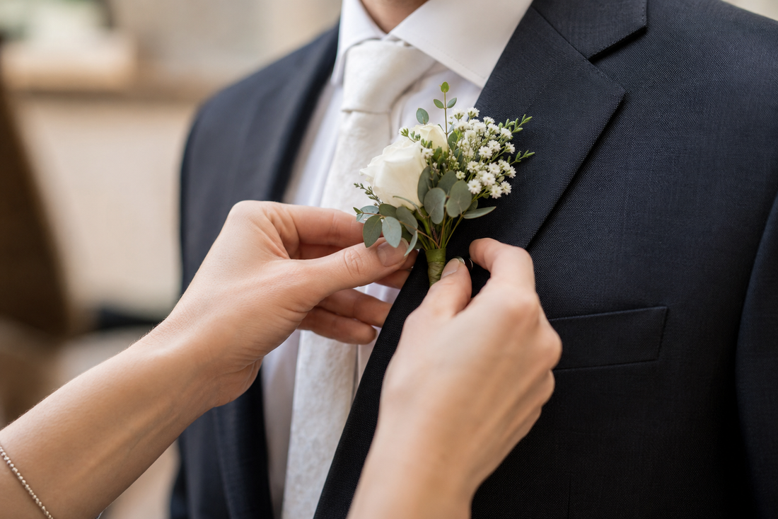 Magneten voor corsages en DIY-bruiloften