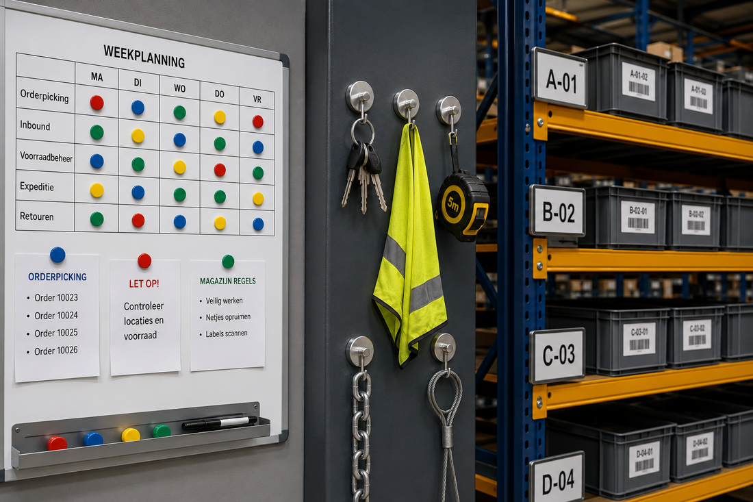 Magneten in Magazijn & Logistiek