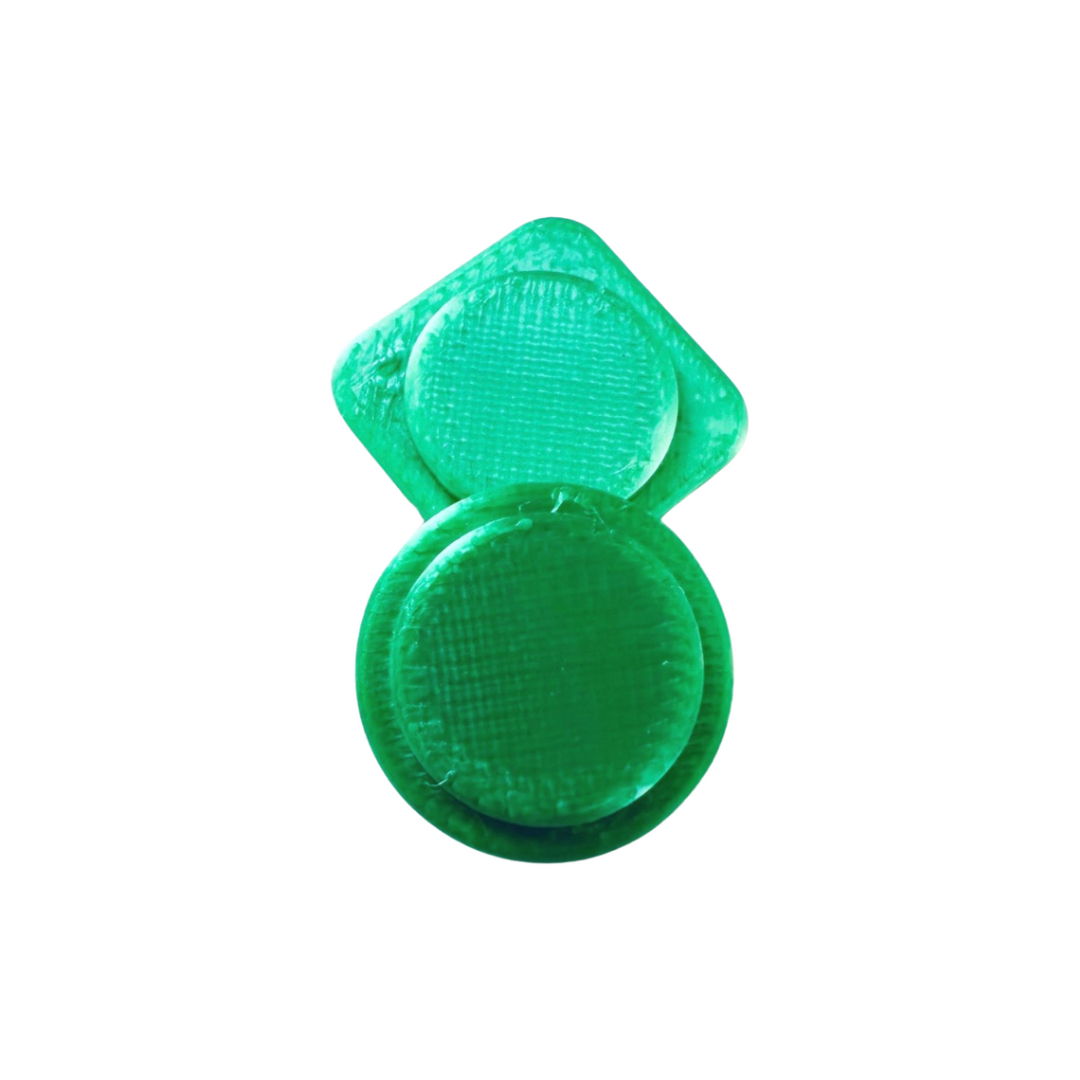 Startnummer magneten voor hardlopers (set: 8 stuks)