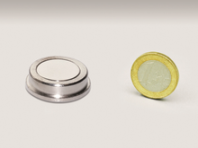 Memomagneet ø30 mm Magneet N48 NiCuNi
