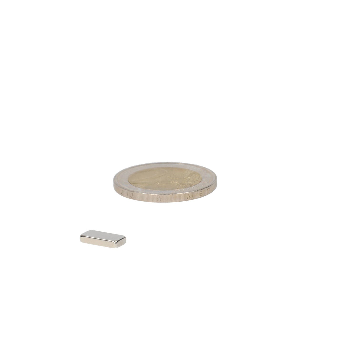 Neodymium Blokmagneet 10 x 5 x 2 mm N52 NiCuNi