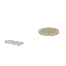 Neodymium Blokmagneet 20 x 10 x 1 mm N45 zelfklevend NiCuNi