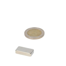 Neodymium Blokmagneet 20 x 10 x 5 mm N45 NiCuNi
