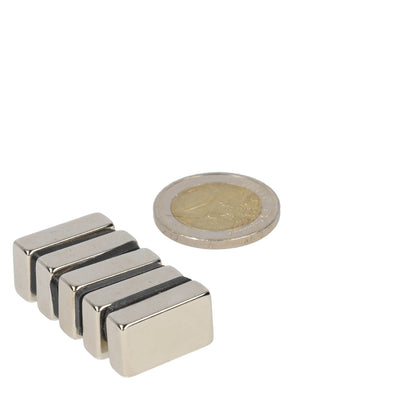 Neodymium Block Magnet 20x12x6 mm