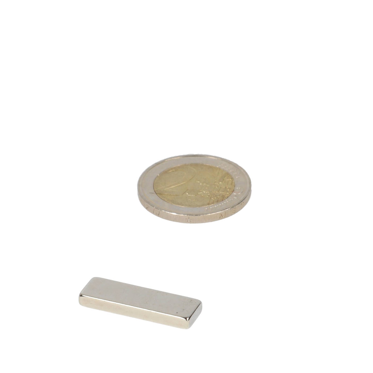 Neodymium Blokmagneet 25 x 8 x 3 mm N45 NiCuNi