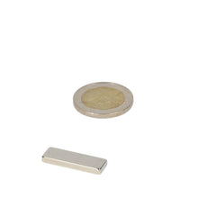 Neodymium Blokmagneet 25 x 8 x 3 mm N45 NiCuNi