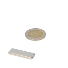 Neodymium Blokmagneet 30 x 10 x 3 mm N45 NiCuNi