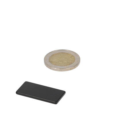 Neodymium Blokmagneet 30 x 15 x 2 mm N42 Epoxy