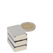 Neodymium Blokmagneet 30 x 20 x 8 mm N48 NiCuNi
