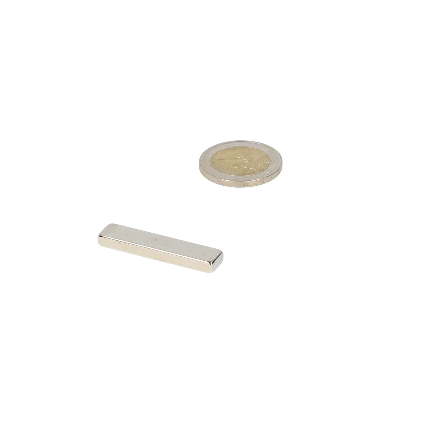 Neodymium Blokmagneet 36 x 8 x 4 mm N45 NiCuNi