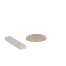 Neodymium Blokmagneet 4 x 4 x 0,9 mm N50 NiCuNi