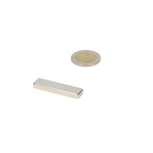 Neodymium Blokmagneet 40 x 10 x 5 mm N50 NiCuNi