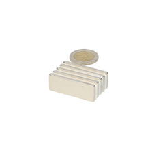 Neodymium Blokmagneet 40 x 15 x 3 mm N45 NiCuNi