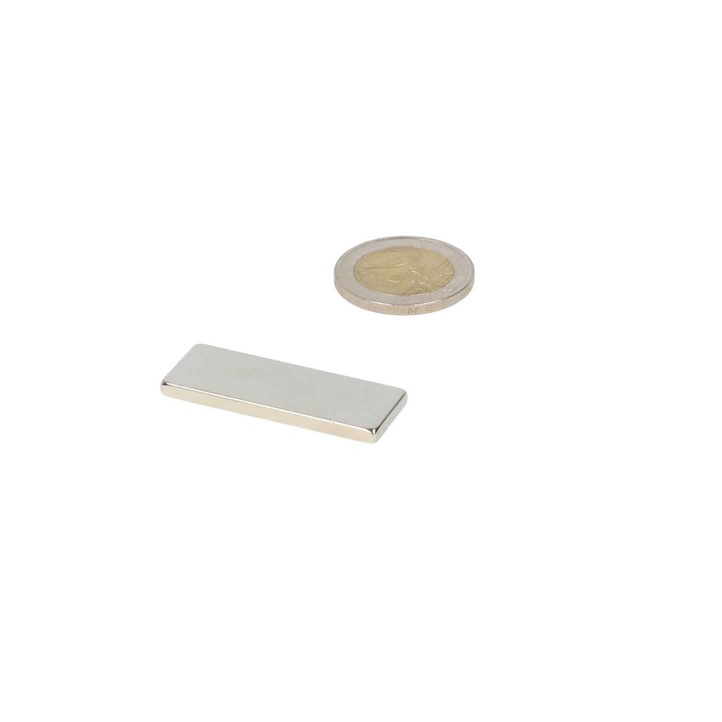 Neodymium Blokmagneet 40 x 15 x 3 mm N45 NiCuNi