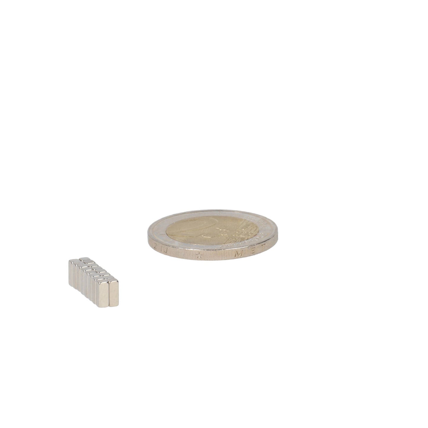 Neodymium Blokmagneet 5 x 2 x 2 mm N45 NiCuNi