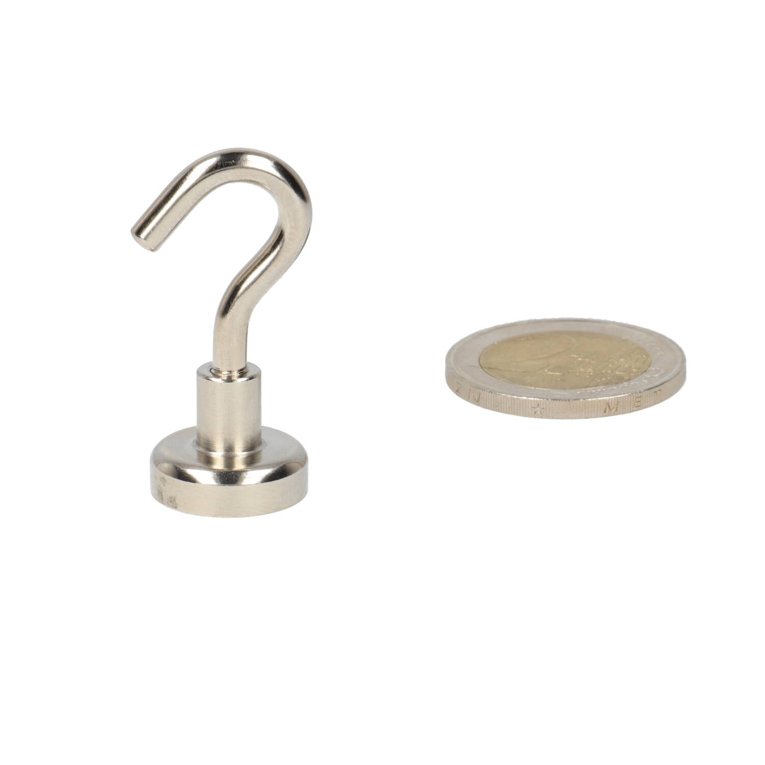 Haakmagneet 13x5x6 mm Neodymium N40 in staal – compact en krachtig
