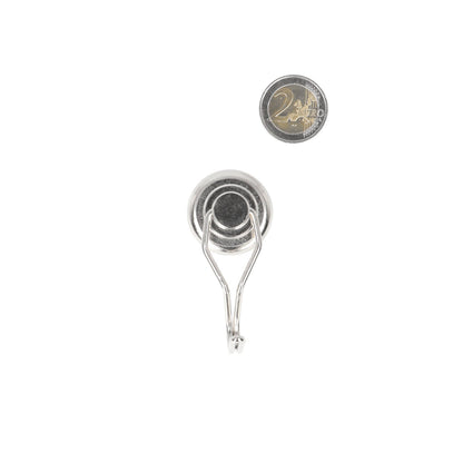 Draaibare haakmagneet 32 mm Neodymium N40 in stalen behuizing