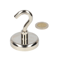 Haakmagneet 50 mm Neodymium N40 staal – sterke bevestigingsmagneet