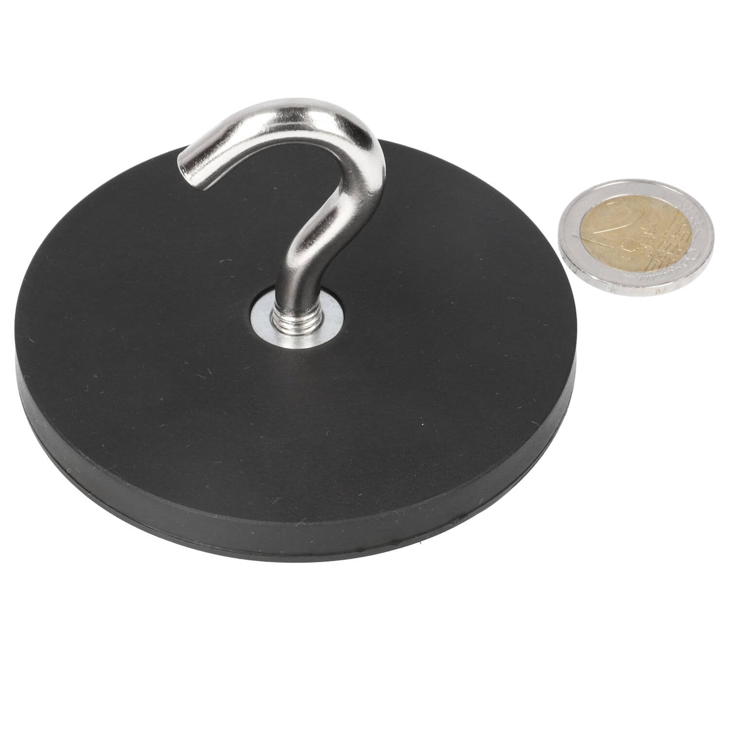 Rubberen haakmagneet 88 mm met Neodymium – krasvrij en sterk