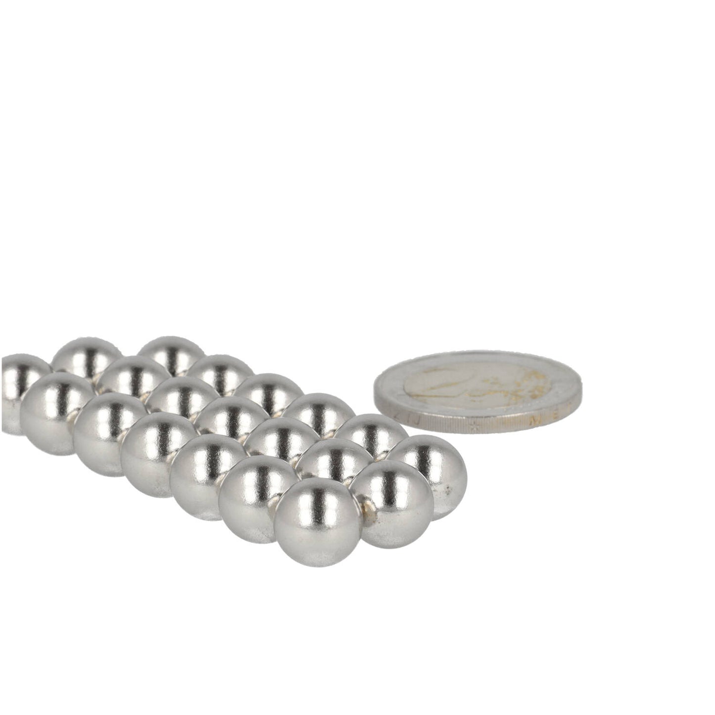 Neodymium Kogelmagneet Ø10 mm N48 NiCuNi