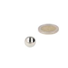 Neodymium Kogelmagneet Ø12,7 mm N48 NiCuNi