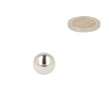 Neodymium Kogelmagneet Ø15 mm N48 NiCuNi