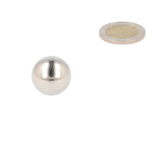 Neodymium Kogelmagneet Ø19 mm N48 NiCuNi