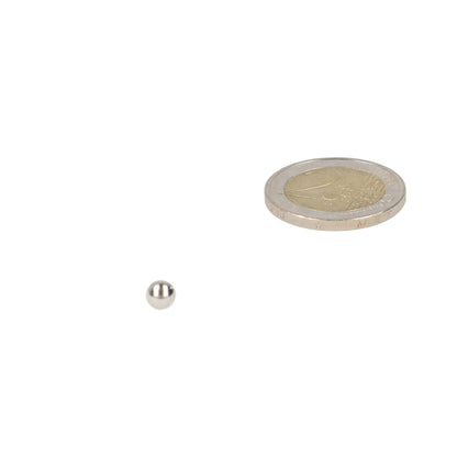 Neodymium Kogelmagneet Ø5 mm N48 NiCuNi