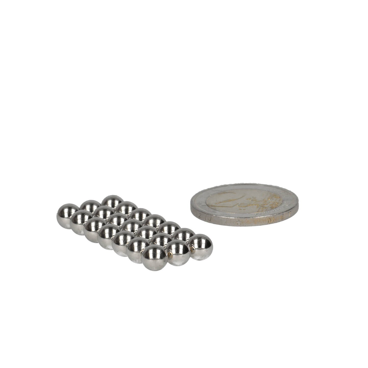 Neodymium Kogelmagneet Ø6 mm N48 NiCuNi