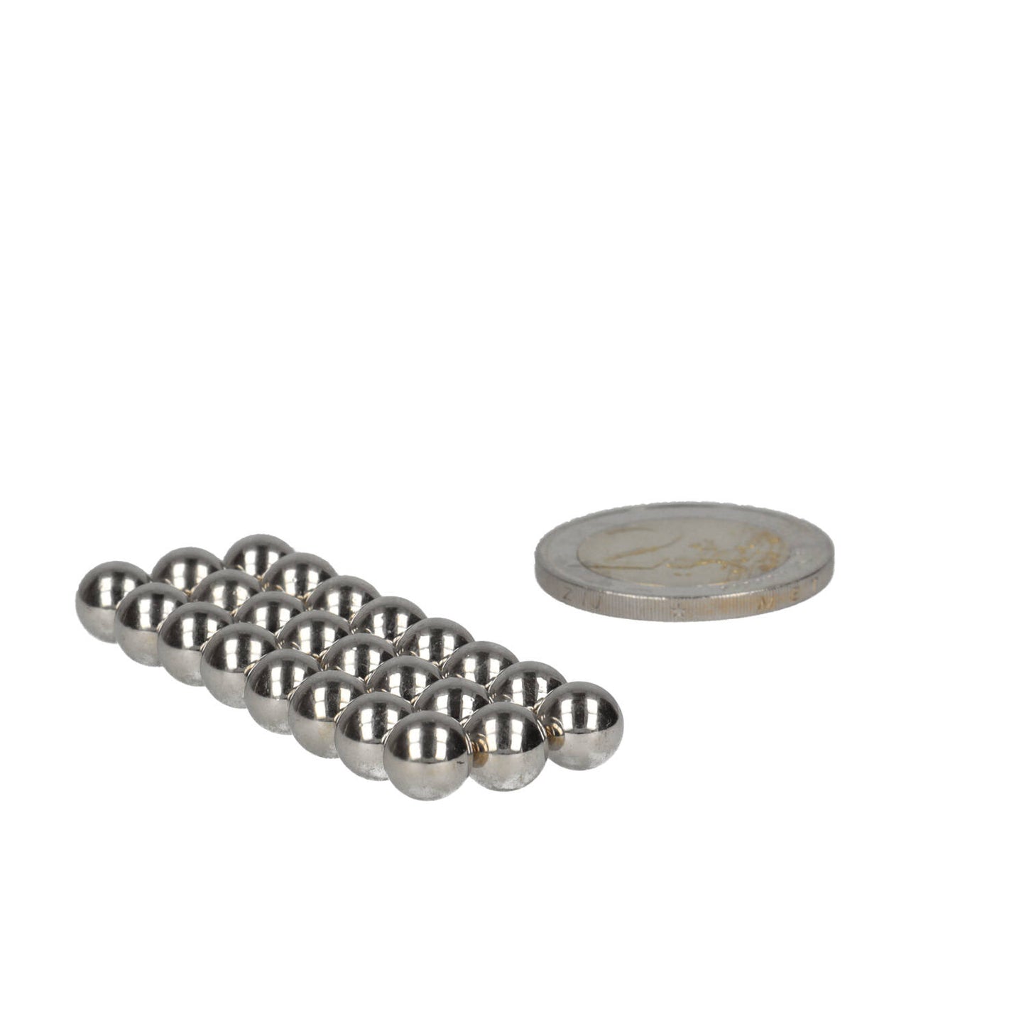 Neodymium Kogelmagneet Ø7 mm N48 NiCuNi