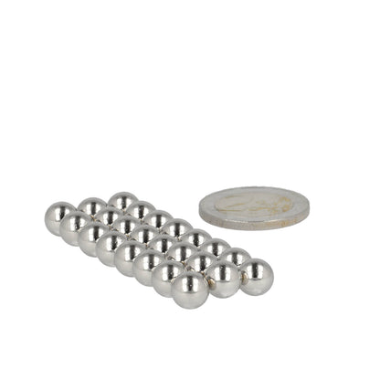 Neodymium Kogelmagneet Ø8 mm N48 NiCuNi