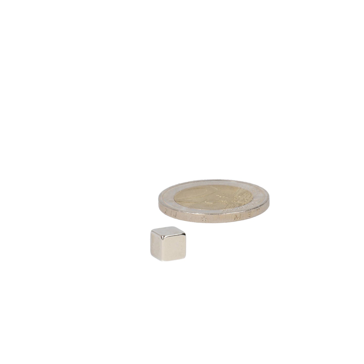 Neodymium Kubusmagneet 6 x 6 x 6 mm N45 NiCuNi