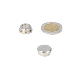 Memomagneet ø16 mm Magneet N48 NiCuNi