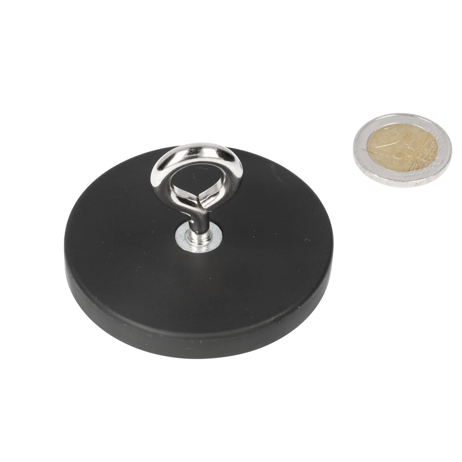 Oogboutmagneet rubber 66 mm Neodymium N40 extra grip krasbescherming