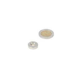 Ring 16 x 4.1 x 8.1 x 4 mm with drill/countersink hole (steel - NOTE - no magnet)
