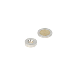Ring 20 x 5.1 x 9.8 x 5 mm with drill/countersink hole (steel - NOTE - no magnet)