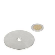 Ring 60 x 3 x 5.5 x 11 mm with drill/countersink hole (steel - NOTE - no magnet)