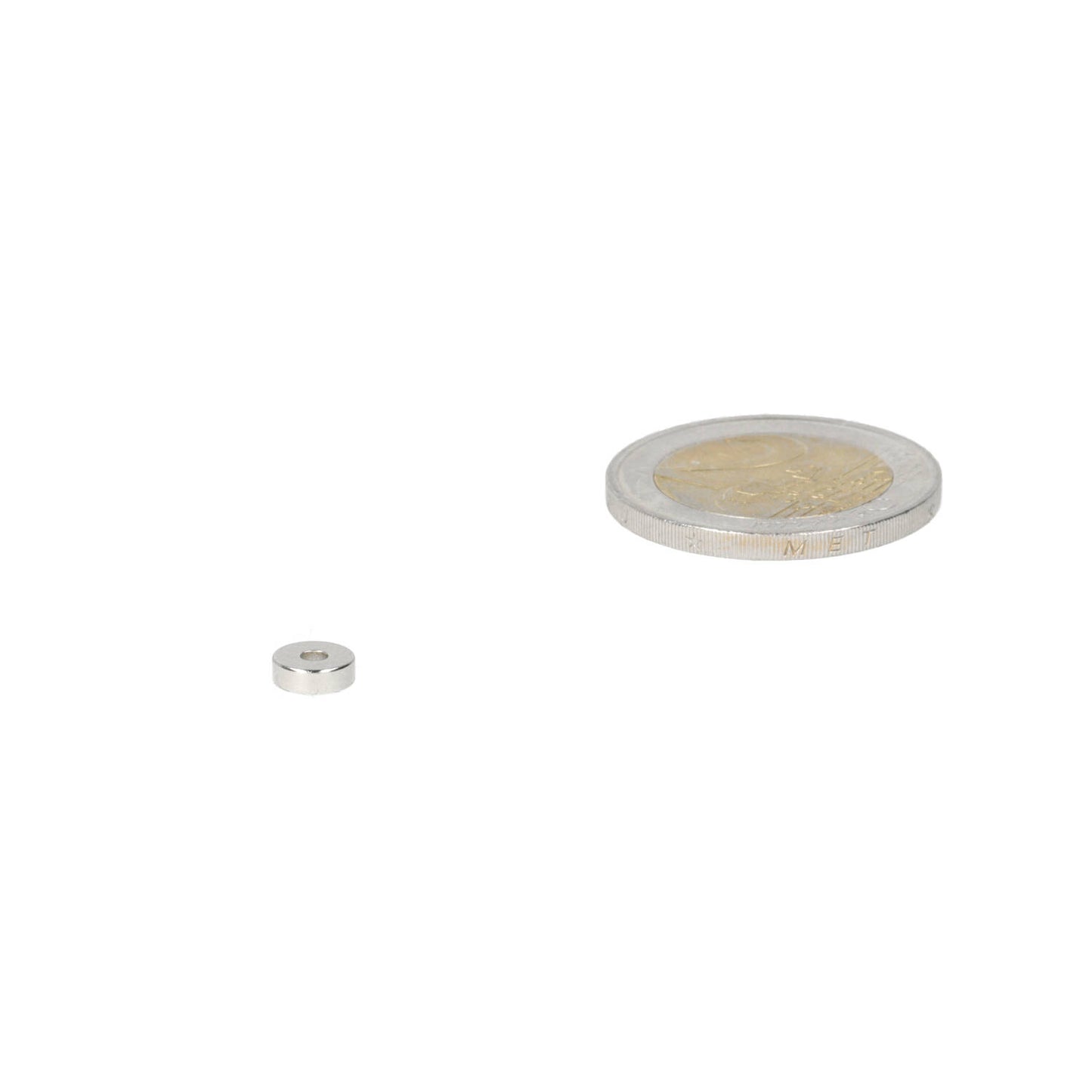 Neodymium Ringmagneet Ø6 x Ø2 x 2 mm N50 NiCuNi