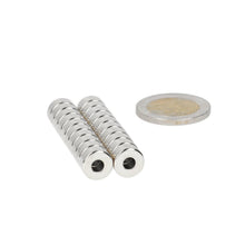 Neodymium Ringmagneet Ø10 x Ø4 x 5 mm N50 NiCuNi