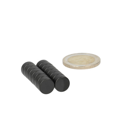 Neodymium Schijfmagneet Ø10 x 5 mm N42 Epoxy