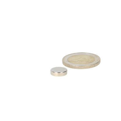 Neodymium Schijfmagneet Ø11 x 3 mm N48 NiCuNi