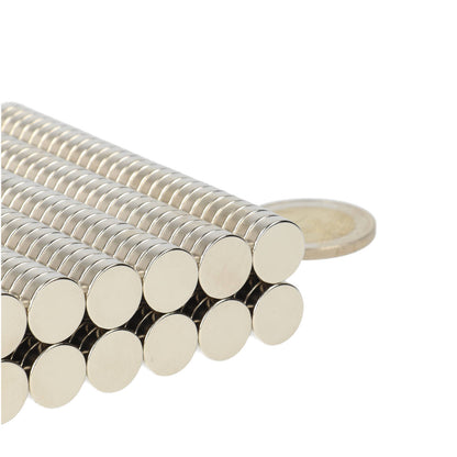 Neodymium Schijfmagneet Ø11 x 3 mm N48 NiCuNi