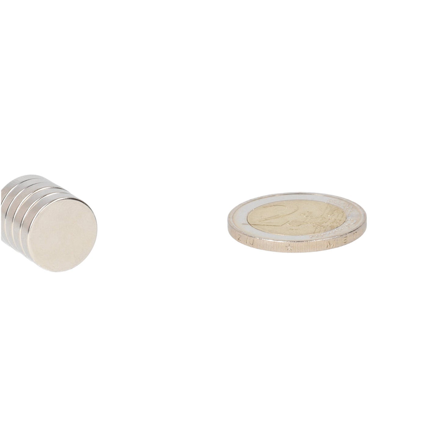 Neodymium Schijfmagneet Ø14 x 3 mm N48 NiCuNi