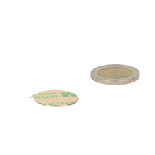 Neodymium Schijfmagneet Ø22 x 1 mm N48 NiCuNi zelfklevend
