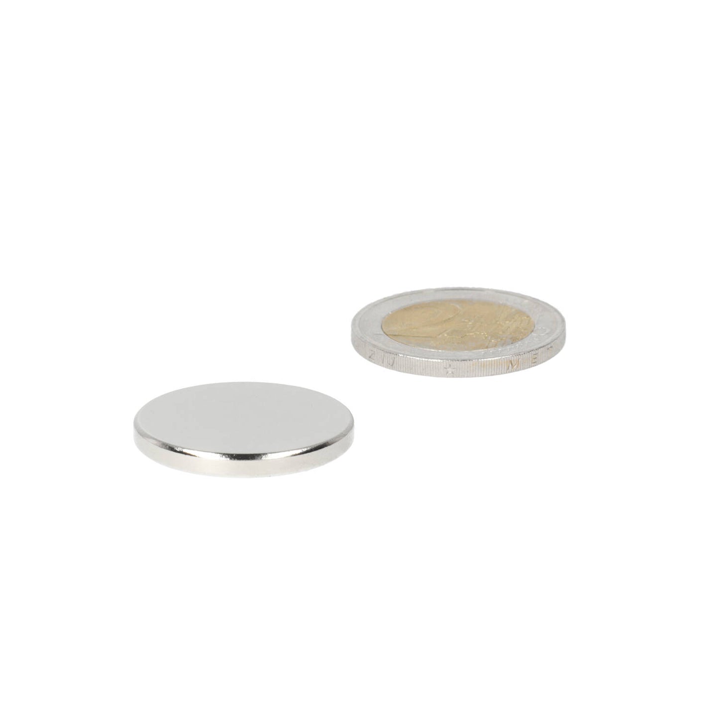 Neodymium Schijfmagneet Ø25 x 3 mm N48 NiCuNi
