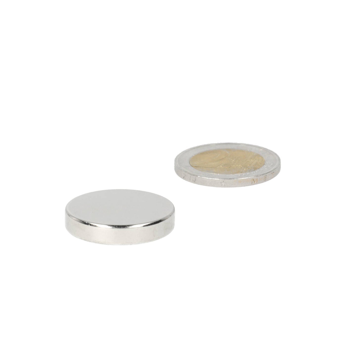 Neodymium Schijfmagneet Ø25 x 5 mm N48 NiCuNi